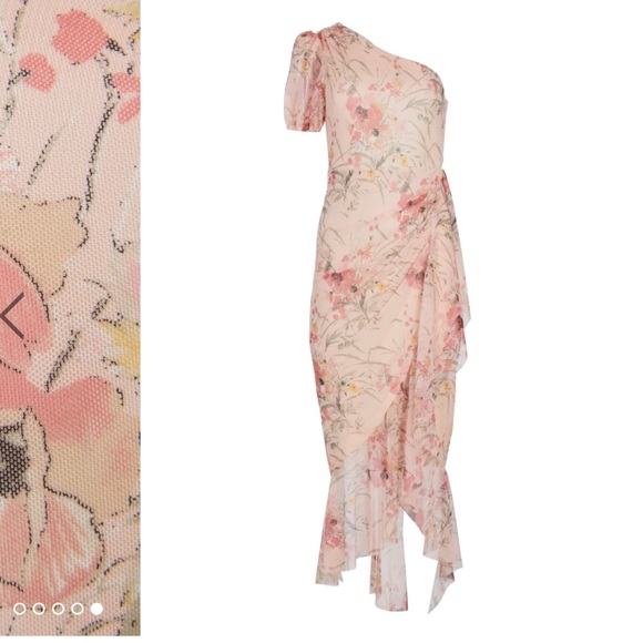 BCBGMAXAZRIA SYDNEY MIDI DRESS - Picture 6 of 11